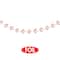 Beistle 11ft. Rose Gold Foil Leaves Garlands, 2ct.